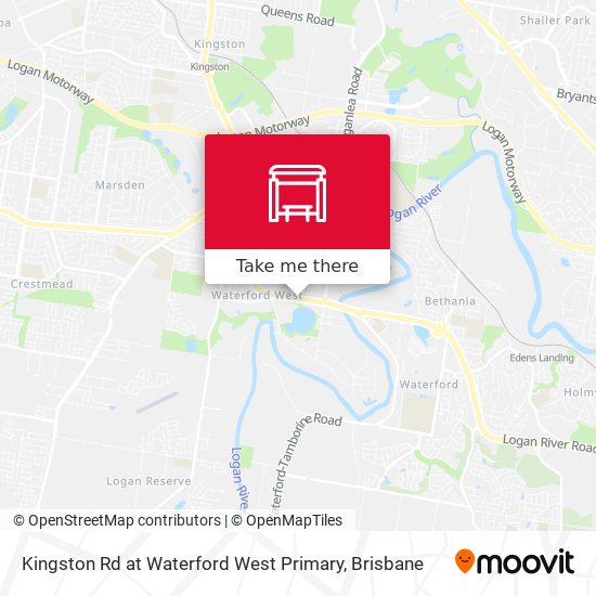 Kingston Rd at Waterford West Primary map
