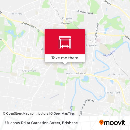 Muchow Rd at Carnation Street map