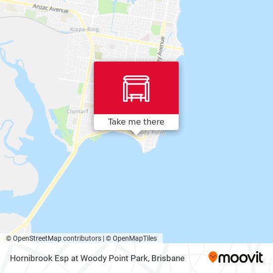 Hornibrook Esp at Woody Point Park map