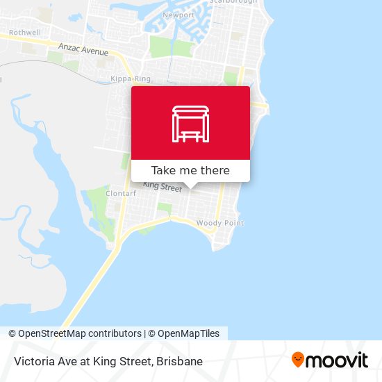 Victoria Ave at King Street map