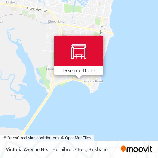 Victoria Avenue Near Hornibrook Esp map