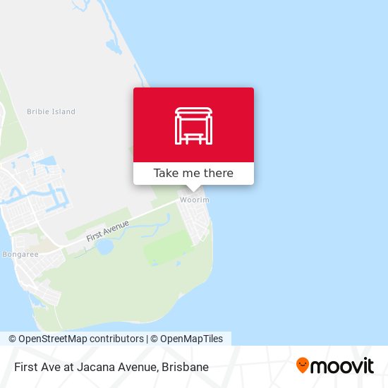 First Ave at Jacana Avenue map