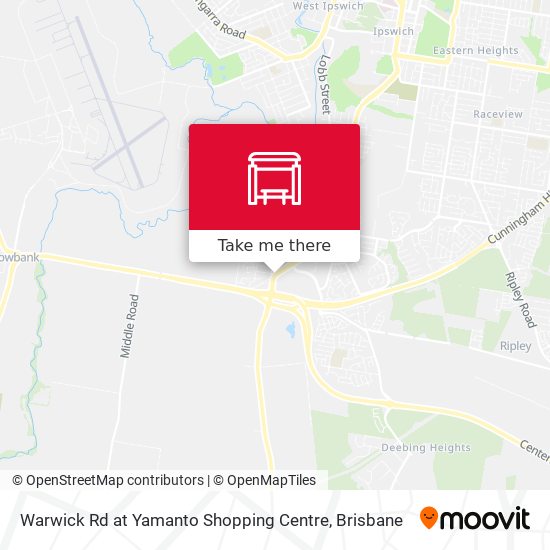 Warwick Rd at Yamanto Shopping Centre map
