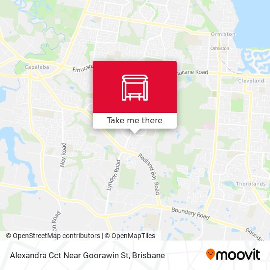 Mapa Alexandra Cct Near Goorawin St