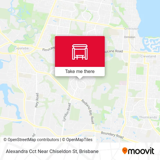 Alexandra Cct Near Chiseldon St map