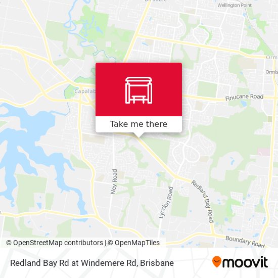 Redland Bay Rd at Windemere Rd map