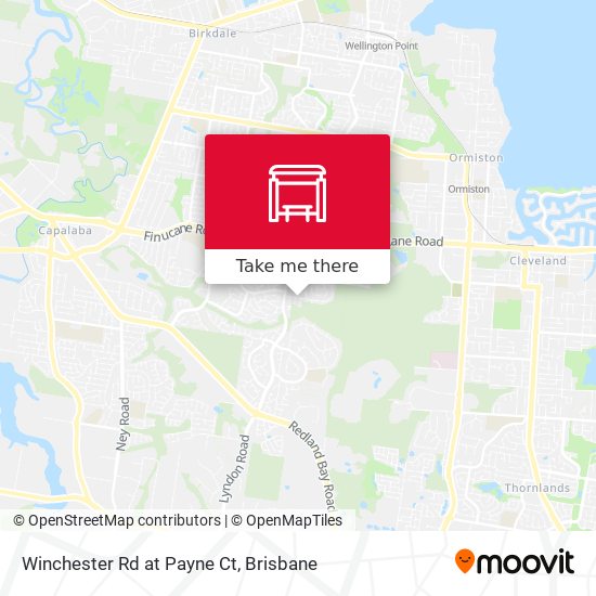 Winchester Rd at Payne Ct map