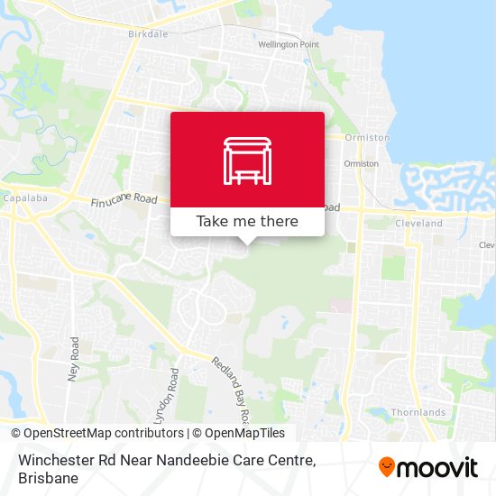Winchester Rd Near Nandeebie Care Centre map