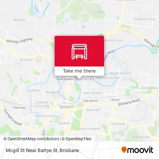 Mcgill St Near Battye St map