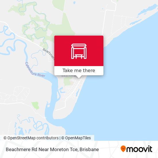 Beachmere Rd Near Moreton Tce map
