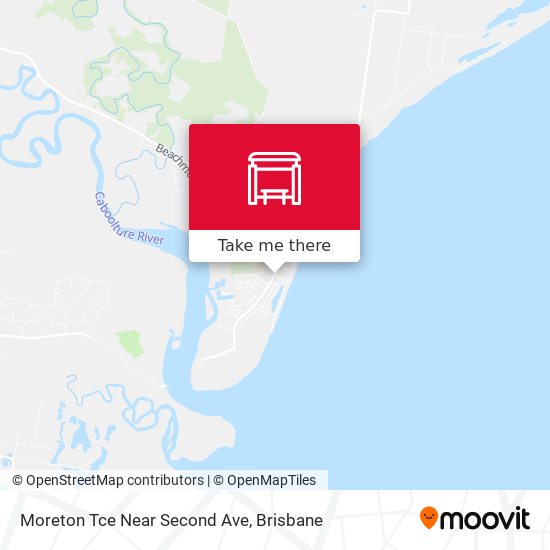 Moreton Tce Near Second Ave map