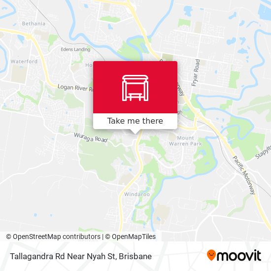Tallagandra Rd Near Nyah St map