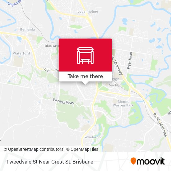 Tweedvale St Near Crest St map