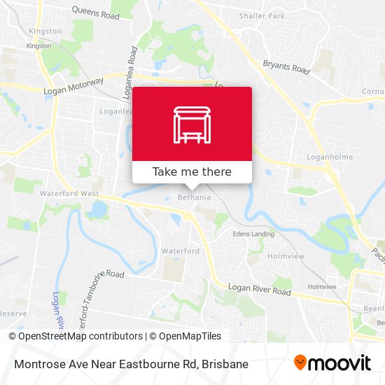 Montrose Ave Near Eastbourne Rd map