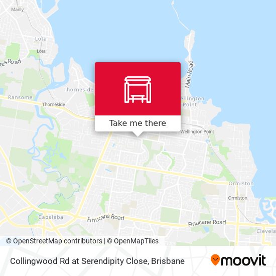 Mapa Collingwood Rd at Serendipity Close