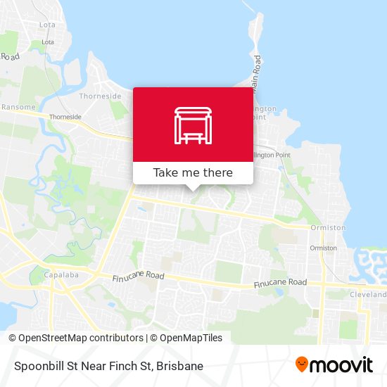 Spoonbill St Near Finch St map