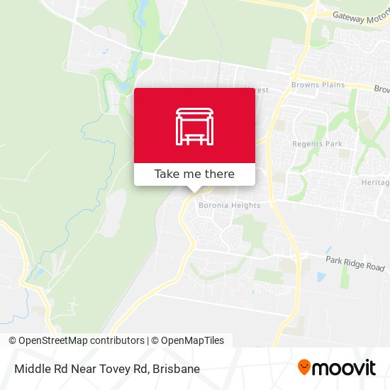 Middle Rd Near Tovey Rd map
