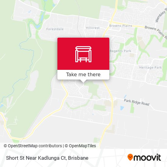 Short St Near Kadlunga Ct map
