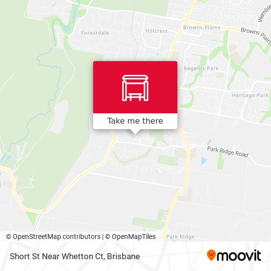 Short St Near Whetton Ct map