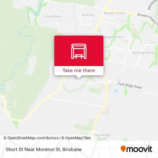 Short St Near Moreton St map