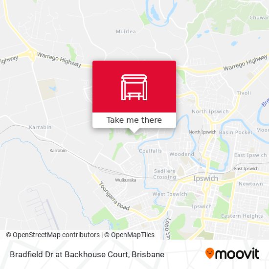 Bradfield Dr at Backhouse Court map