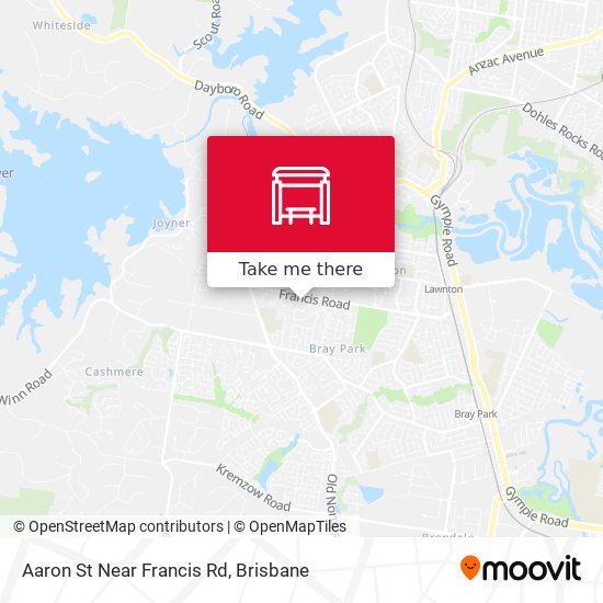 Aaron St Near Francis Rd map