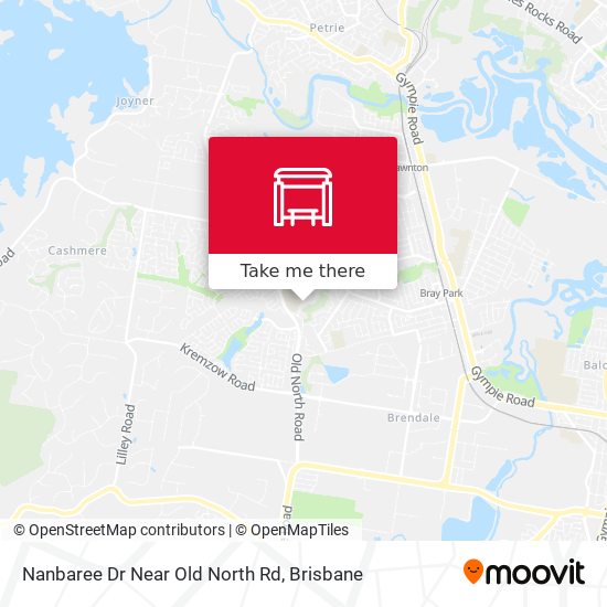 Nanbaree Dr Near Old North Rd map