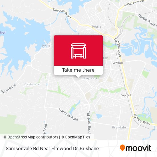 Samsonvale Rd Near Elmwood Dr map