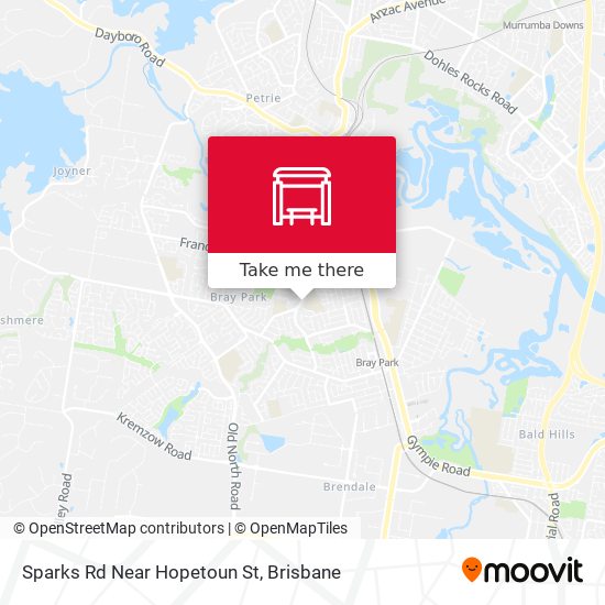 Sparks Rd Near Hopetoun St map