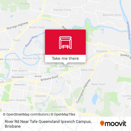 River Rd Near Tafe Queensland Ipswich Campus map