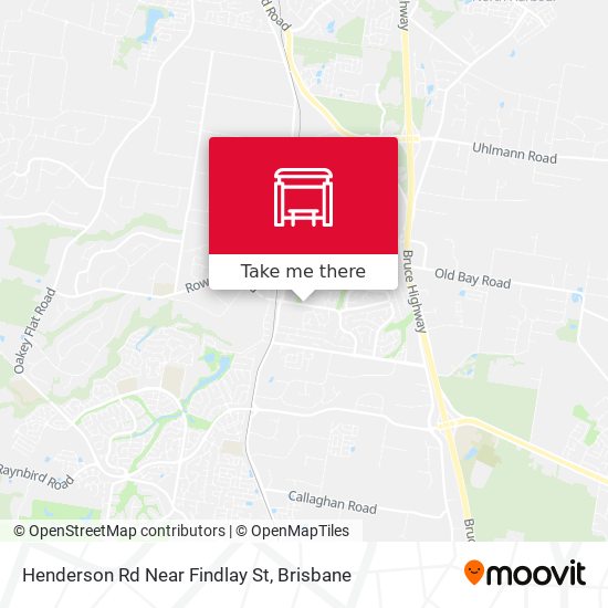 Henderson Rd Near Findlay St map