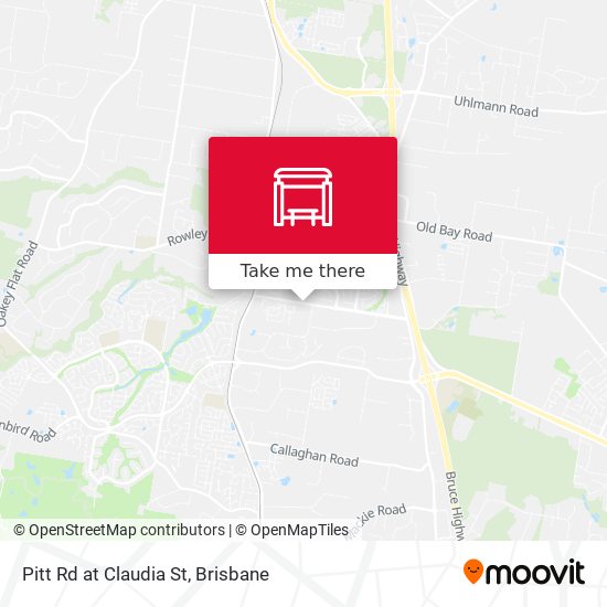 Pitt Rd at Claudia St map
