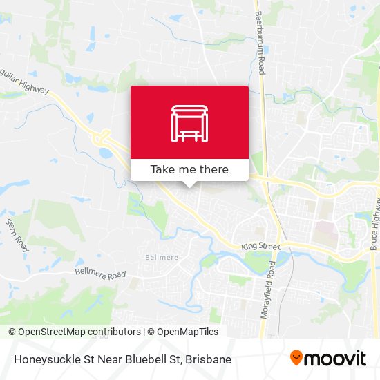 Honeysuckle St Near Bluebell St map