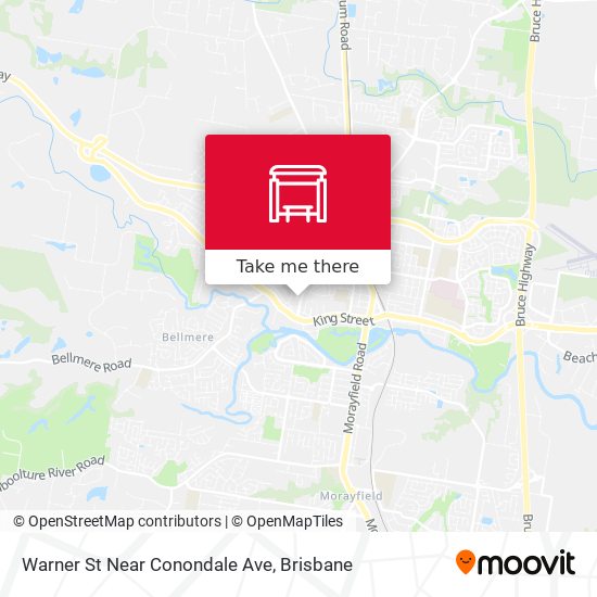 Warner St Near Conondale Ave map