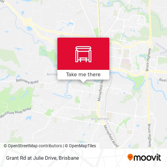 Grant Rd at Julie Drive map