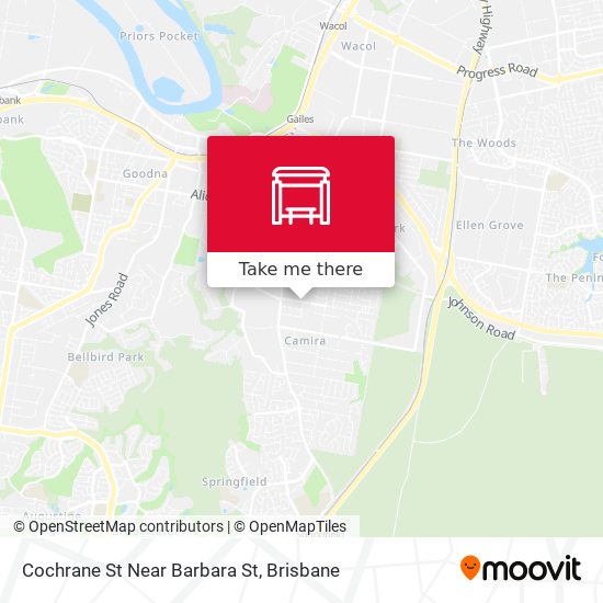Cochrane St Near Barbara St map