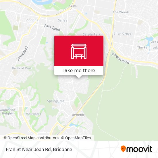 Fran St Near Jean Rd map