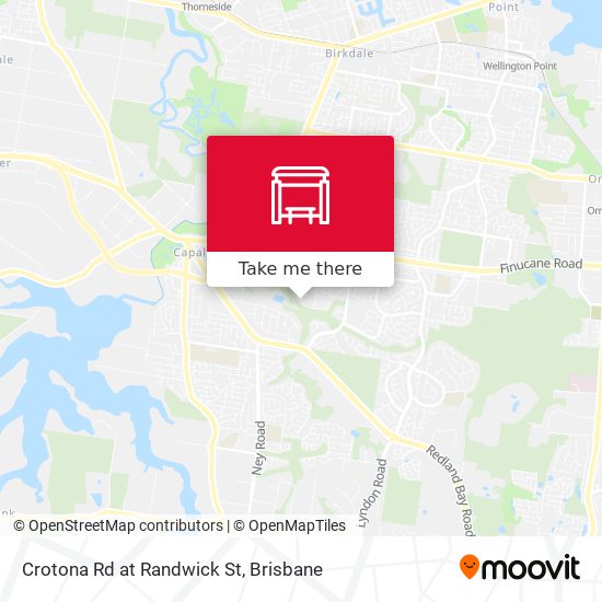 Crotona Rd at Randwick St map