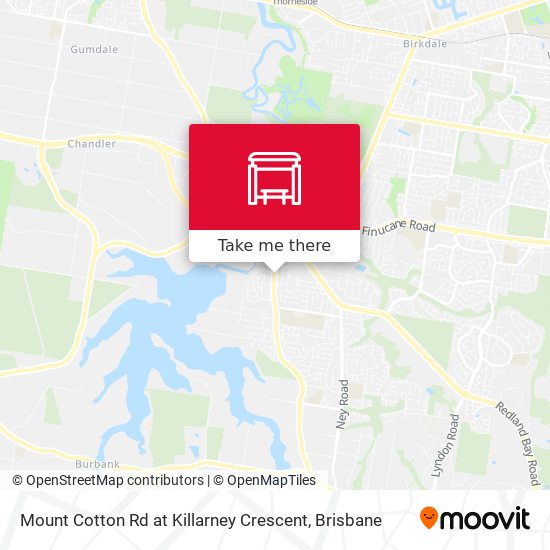 Mount Cotton Rd at Killarney Crescent map