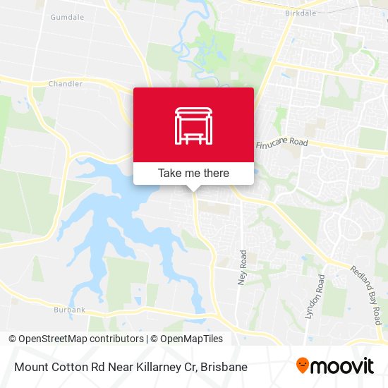 Mount Cotton Rd Near Killarney Cr map