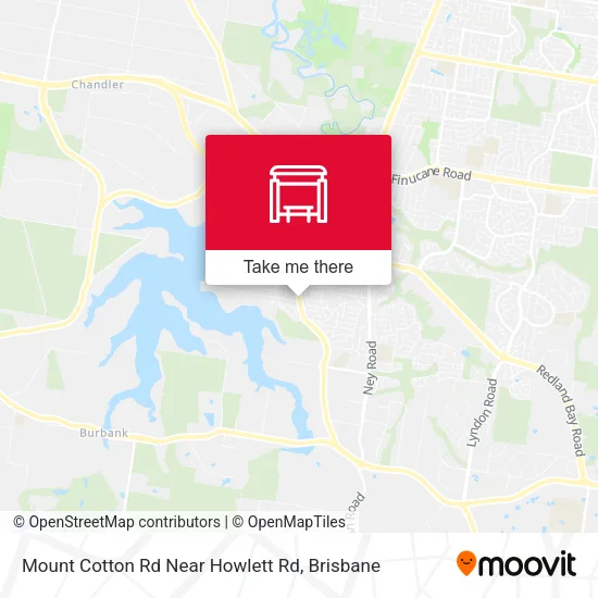 Mount Cotton Rd Near Howlett Rd map