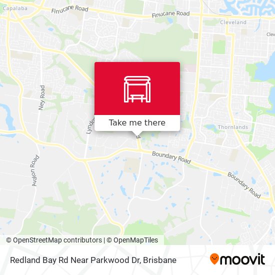 Redland Bay Rd Near Parkwood Dr map