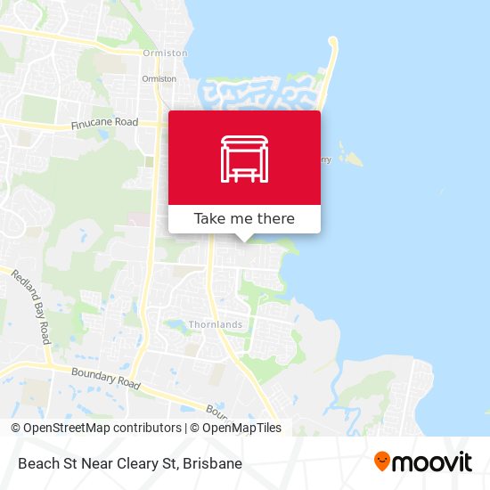 Beach St Near Cleary St map