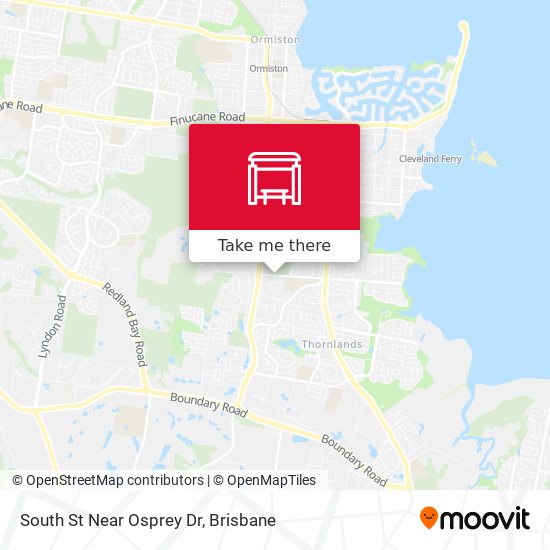 South St Near Osprey Dr map