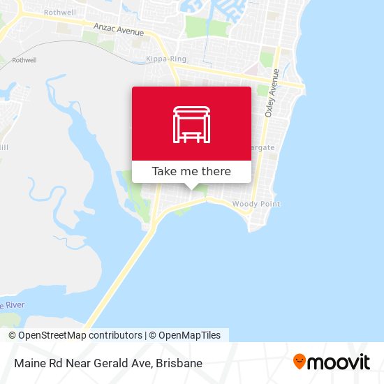 Maine Rd Near Gerald Ave map