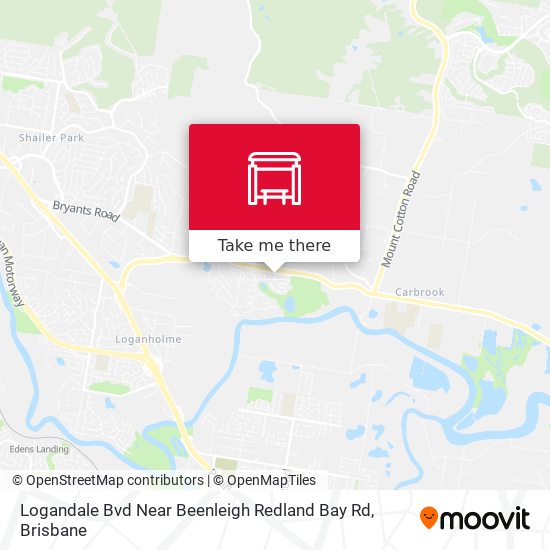 Logandale Bvd Near Beenleigh Redland Bay Rd map