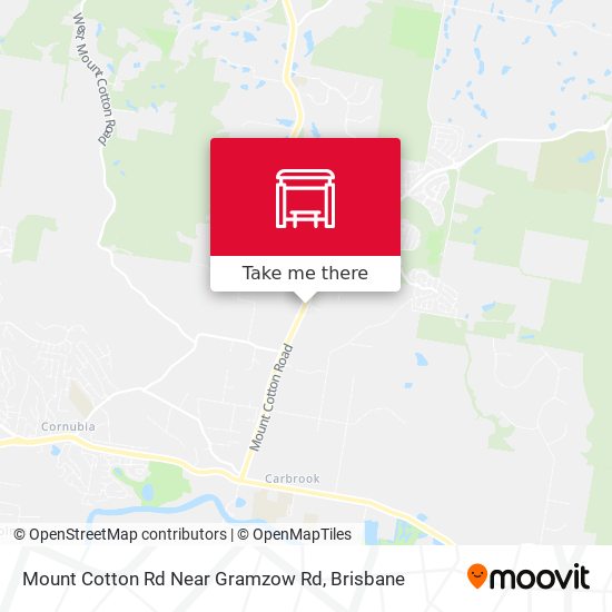 Mount Cotton Rd Near Gramzow Rd map
