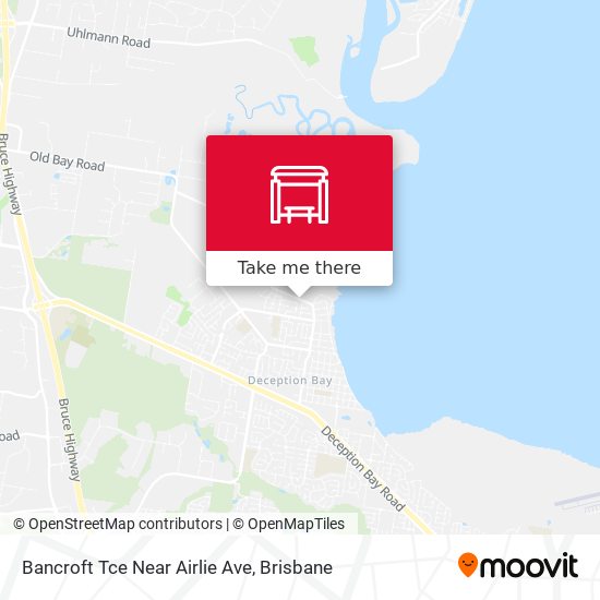 Bancroft Tce Near Airlie Ave map