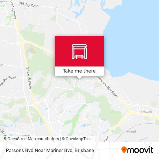 Parsons Bvd Near Mariner Bvd map