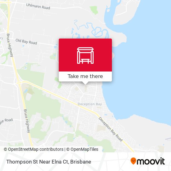 Thompson St Near Elna Ct map